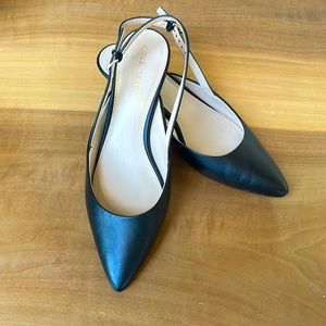 Cole Haan slingback kitten heels